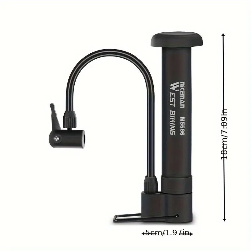 Premium Bike Pump for Easy Inflation up to 80 PSI
