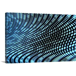 "Binary Numbers" Canvas Wall Art