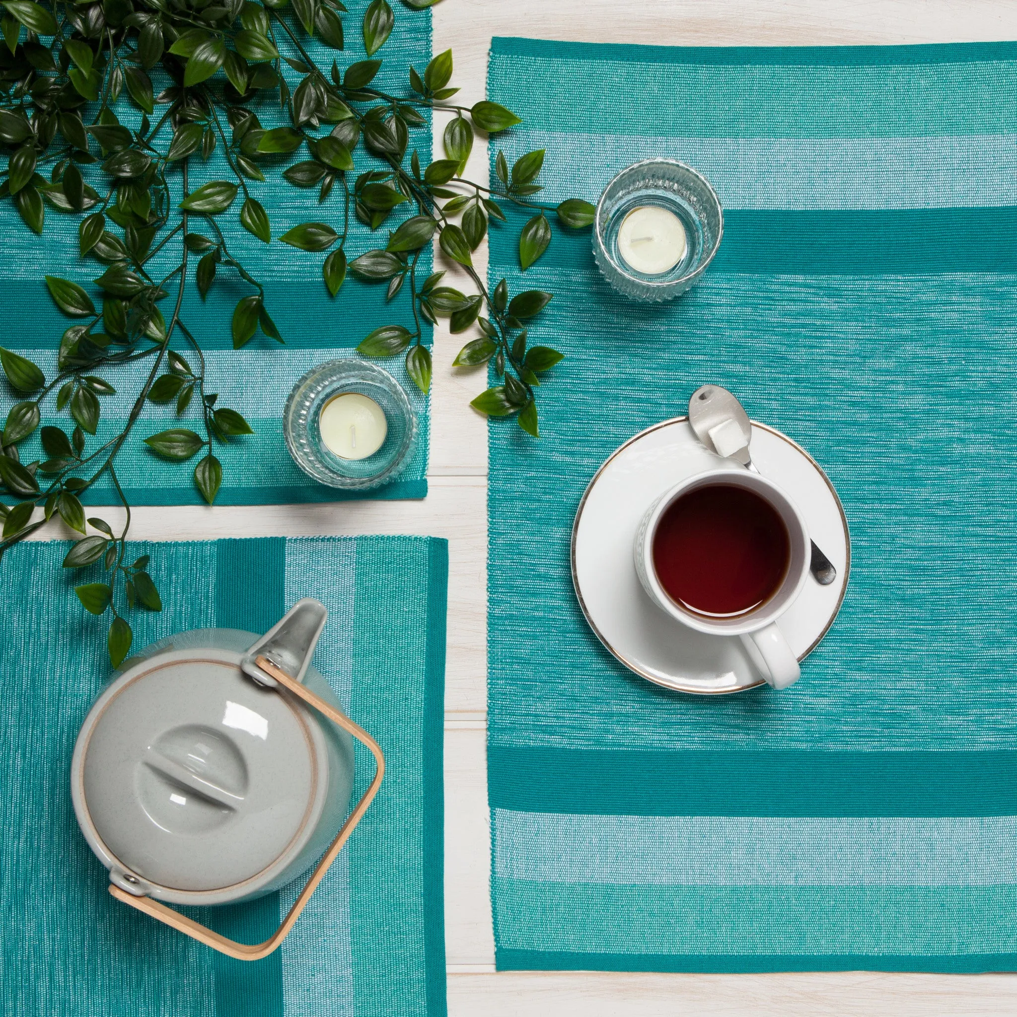 Second Spin Green Placemats Set of 4