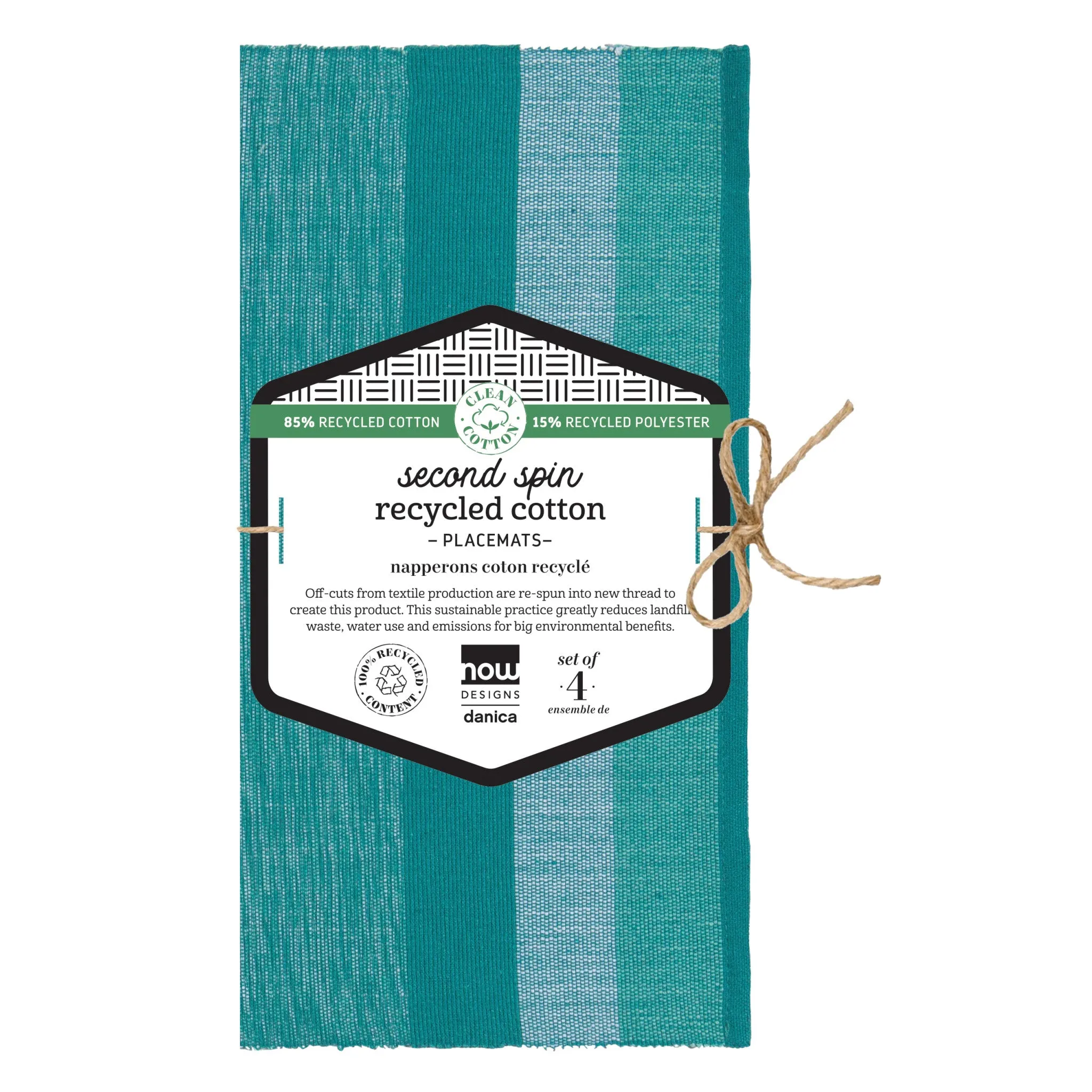 Second Spin Green Placemats Set of 4