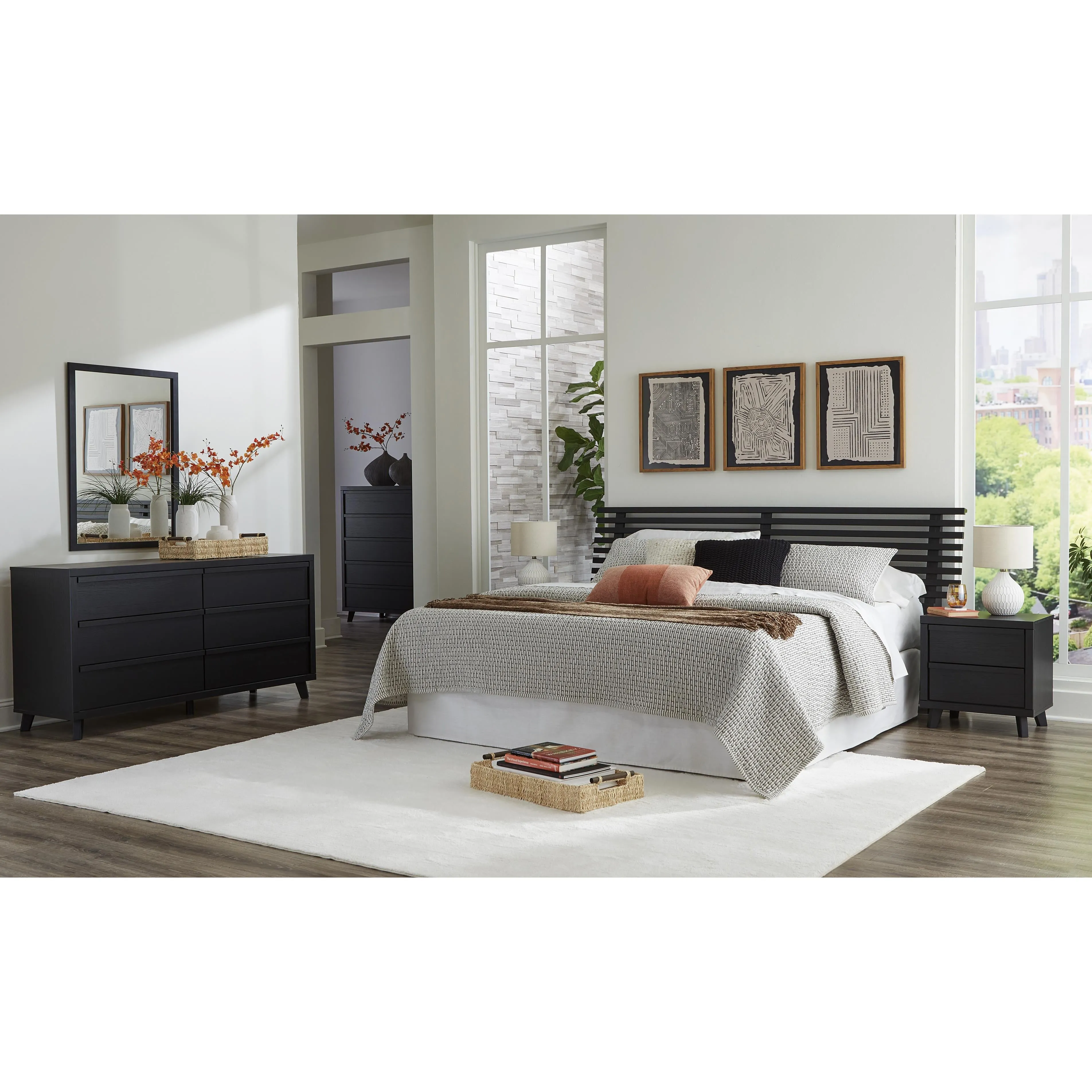 Signature Design by Ashley Danziar B1013-158 King Slat Headboard