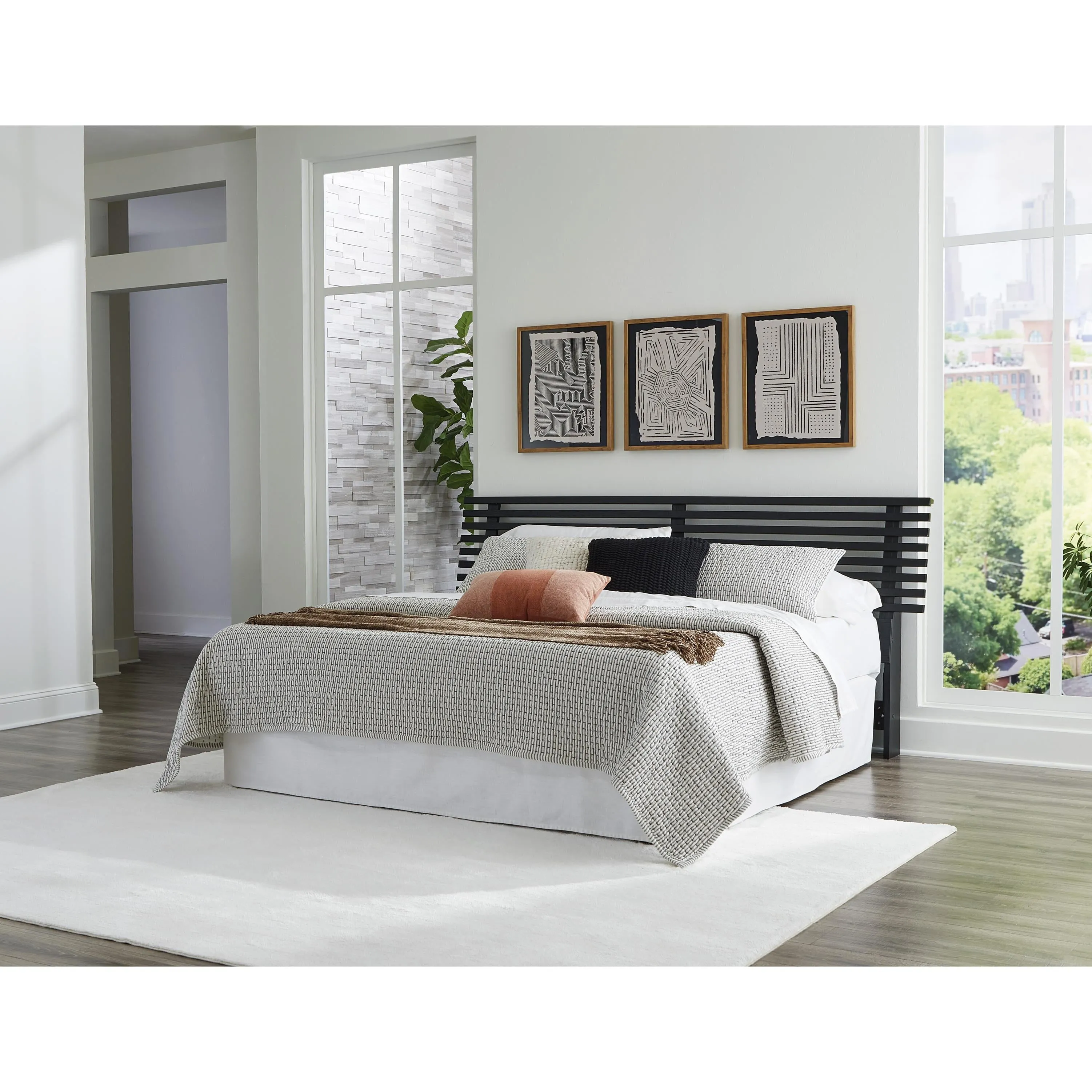 Signature Design by Ashley Danziar B1013-158 King Slat Headboard