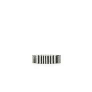 Silver Ridge Band Ring