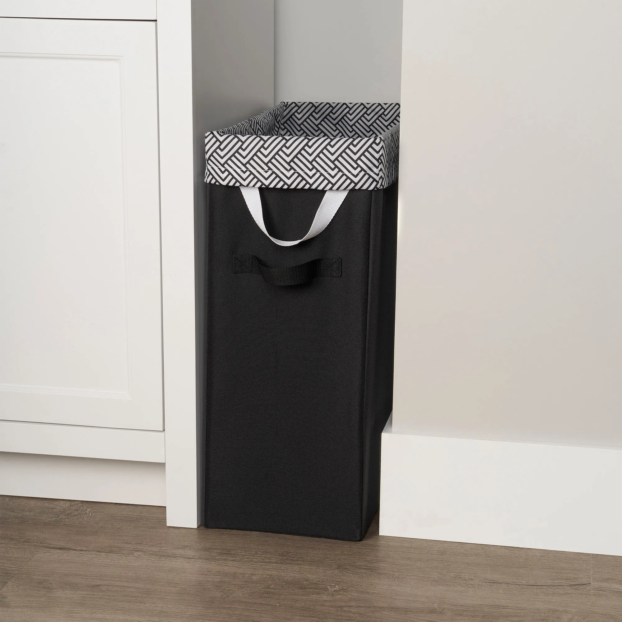 Slim Laundry Hamper with Removable Bag