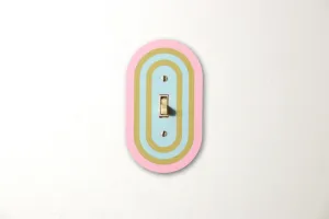 Soft Pastels Rainbow Switch Plate