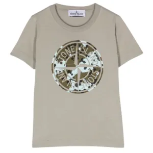 Stone Island Dark Grey Compass T-Shirt