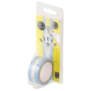 Sun-Star Zitte Kirari Zipper Paper Tape Zipper Shape Sealing Paper Tape Gift Wrap S8578540