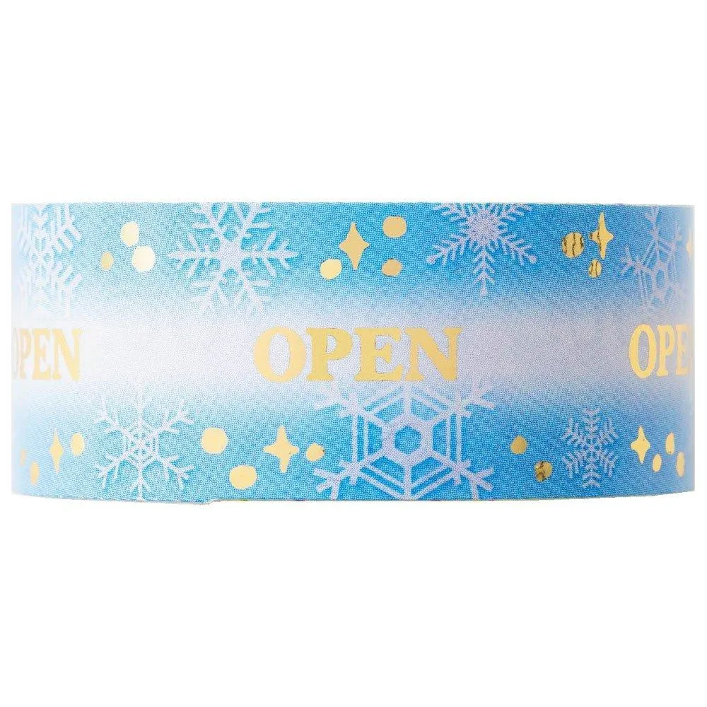 Sun-Star Zitte Kirari Zipper Paper Tape Zipper Shape Sealing Paper Tape Gift Wrap S8578540