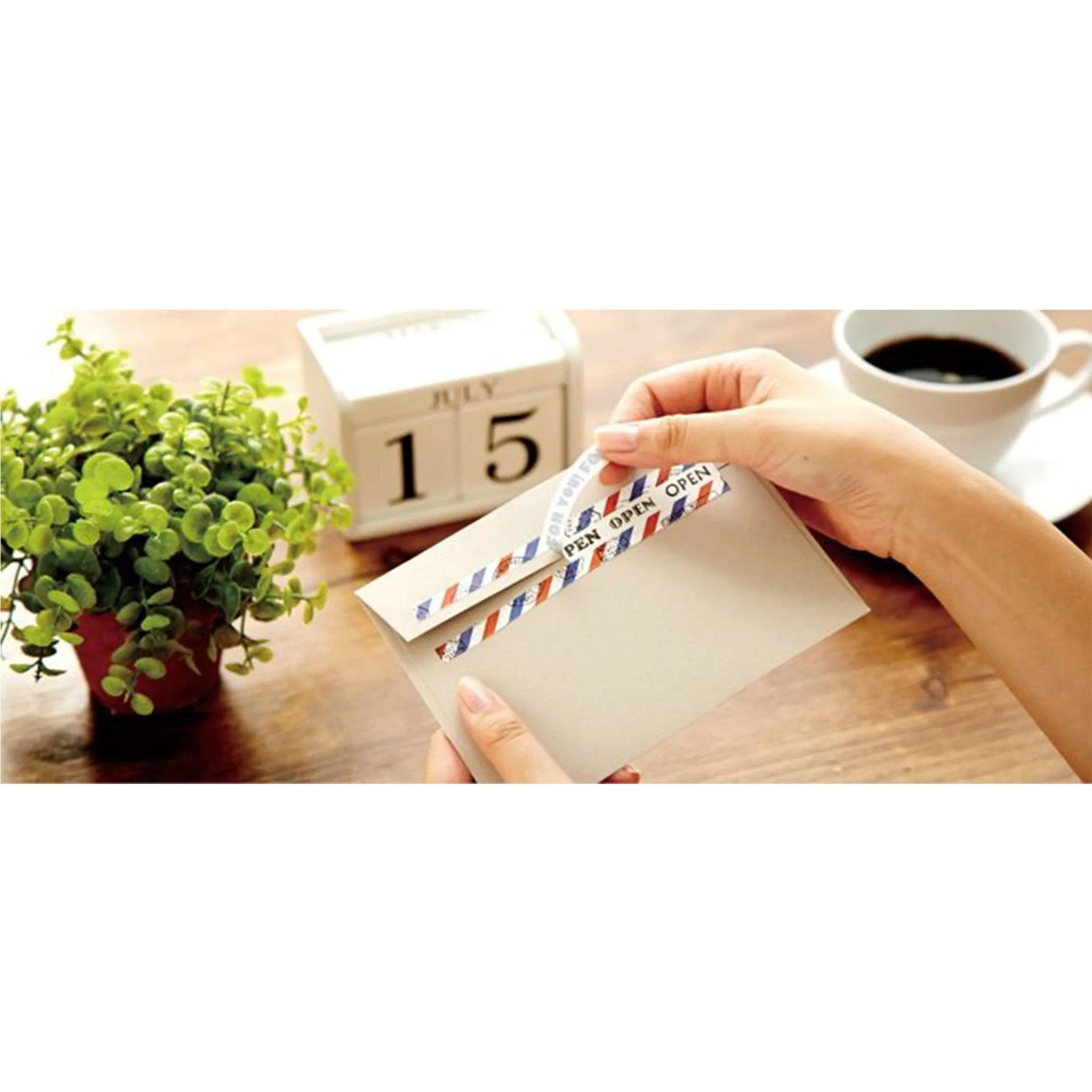 Sun-Star Zitte Kirari Zipper Paper Tape Zipper Shape Sealing Paper Tape Gift Wrap S8578540