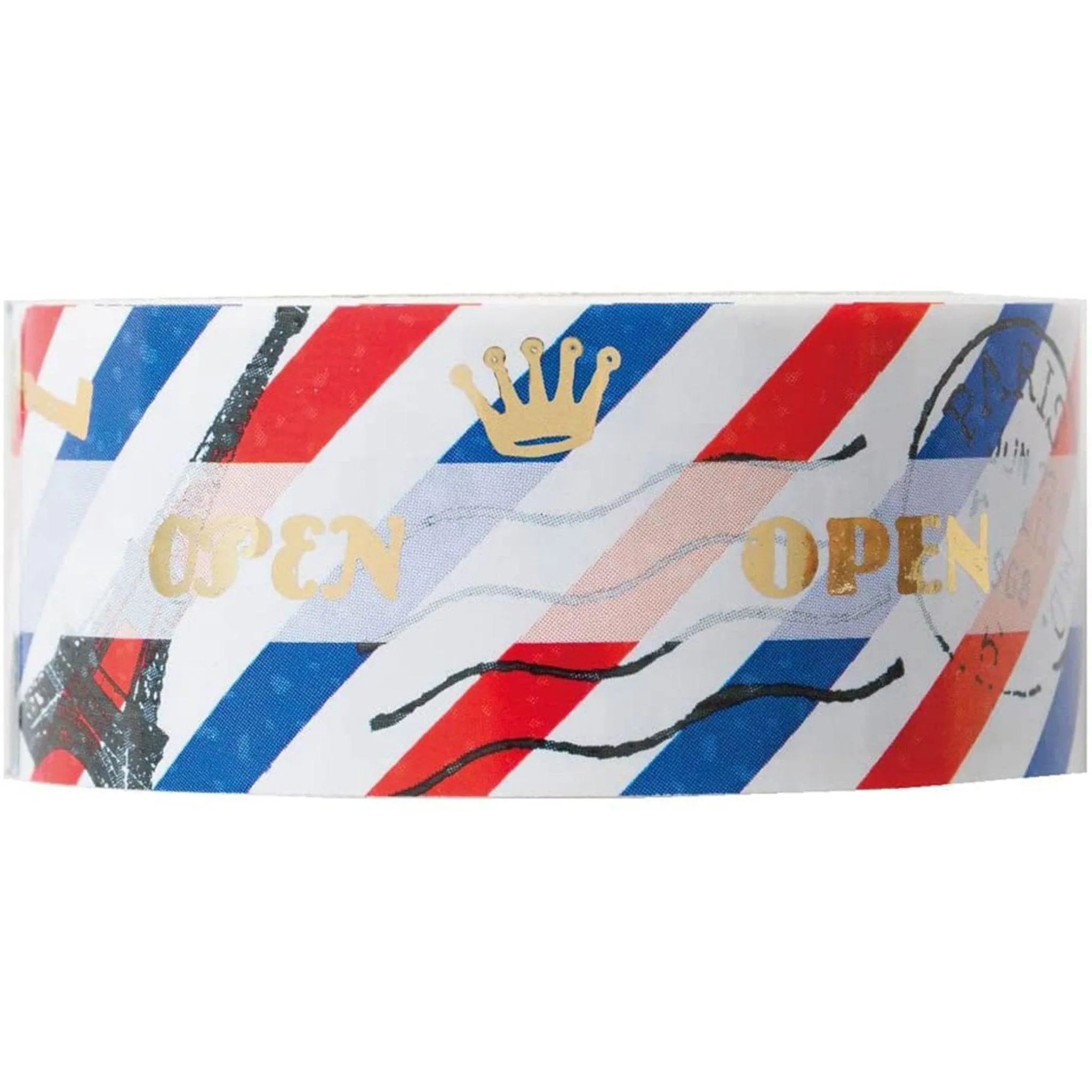 Sun-Star Zitte Kirari Zipper Paper Tape Zipper Shape Sealing Paper Tape Gift Wrap S8578540
