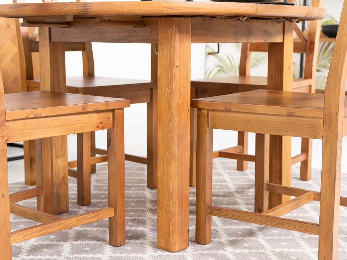 Tulsa Round Extendable Dining Table