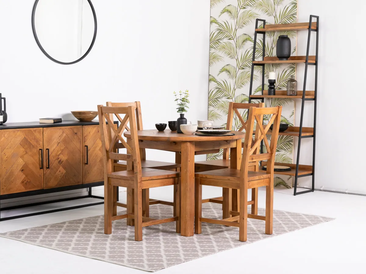 Tulsa Round Extendable Dining Table