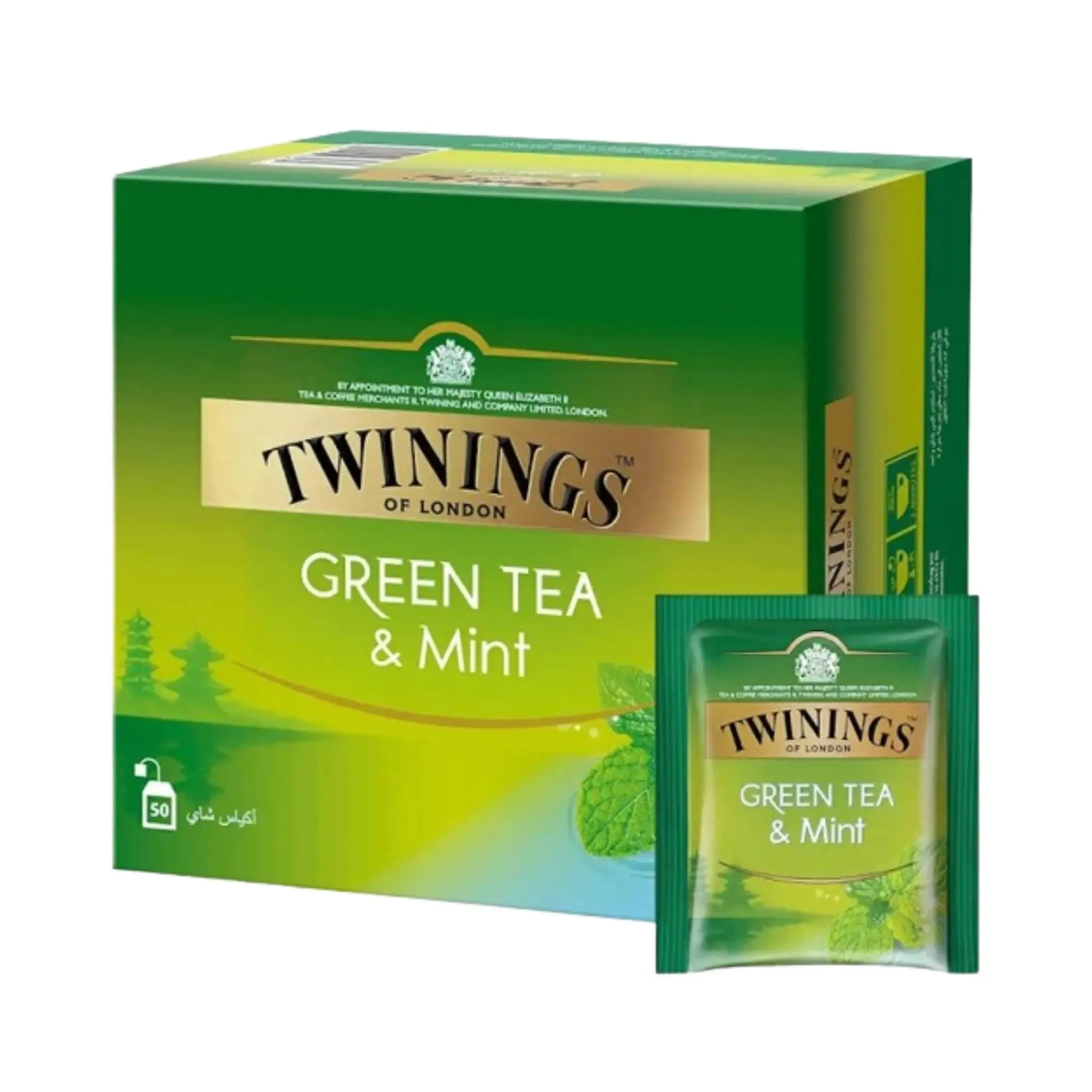 Twinings Green Mint 50 Tea Bags (6x50's)