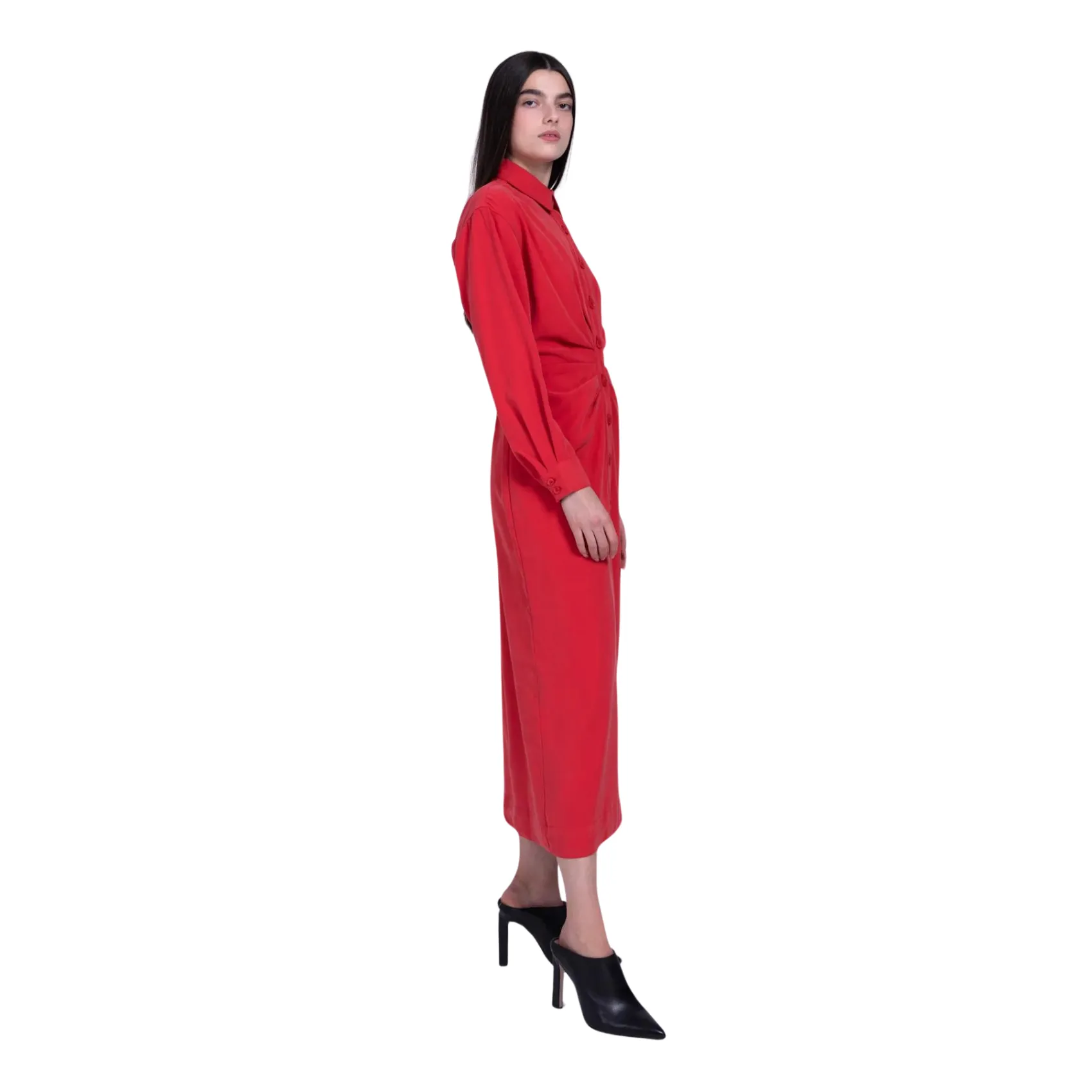Xenia Dress - Red